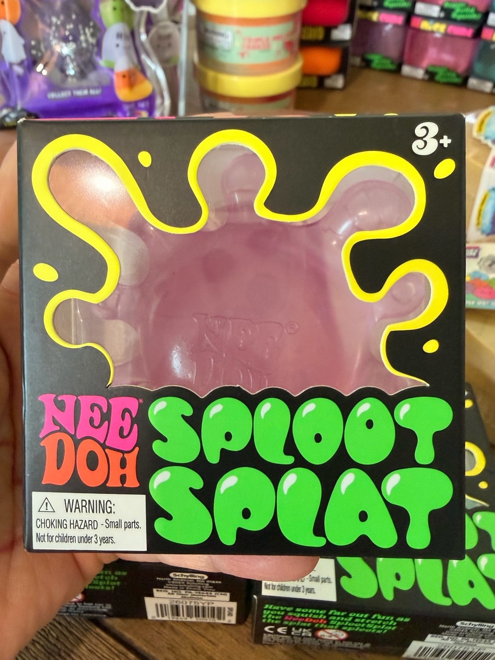 NIB NeeDoh Sploot Splat Authentic - Pink! SHIPS FAST.